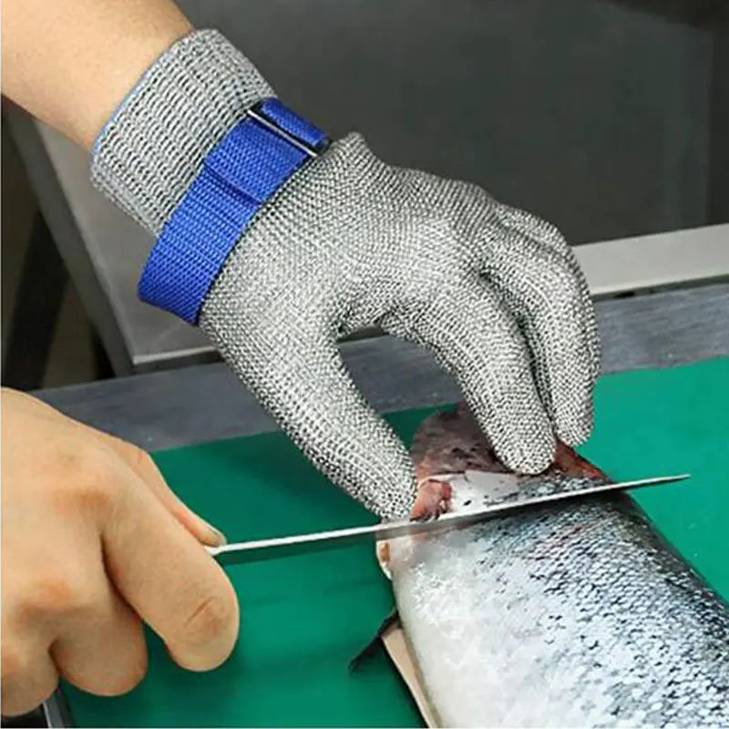 Gants Anti-Coupure Acier Inox