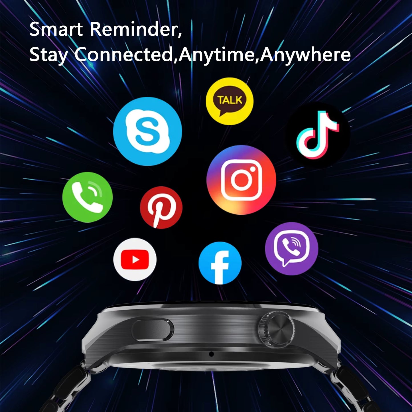MONTRE CONNECTÉE 2 BRACELETS : Votre Allié Intelligent au Quotidien