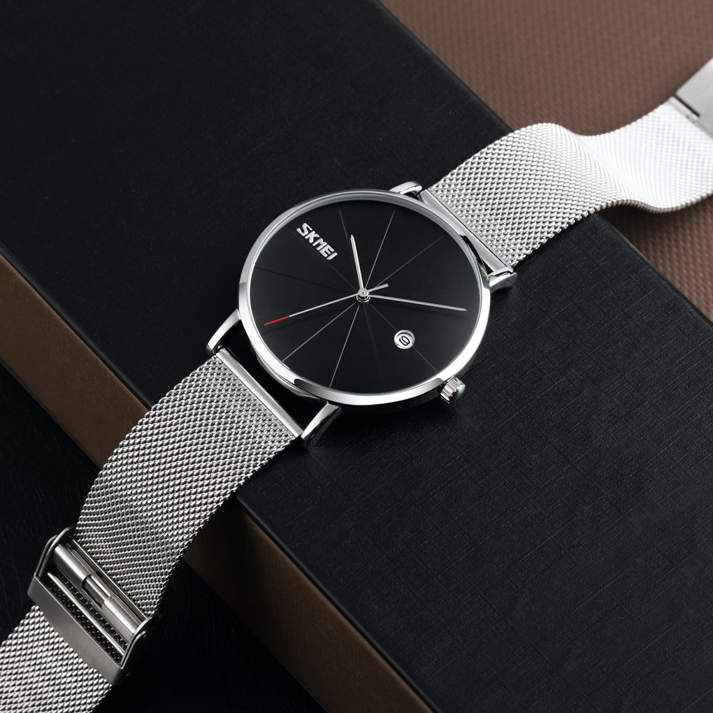 MONTRE EN MAILLE +COFFRET GRATUIT (GARANTIE 3MOIS)