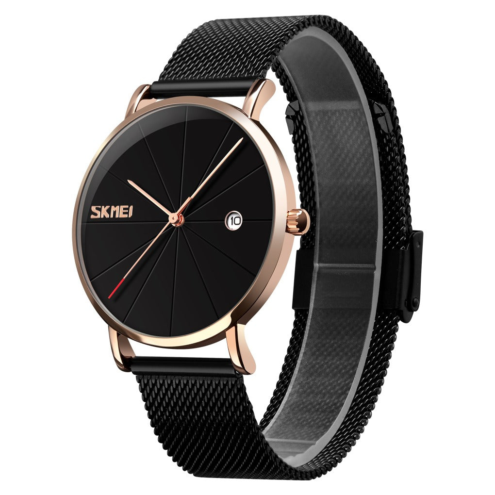 MONTRE EN MAILLE +COFFRET GRATUIT (GARANTIE 3MOIS)
