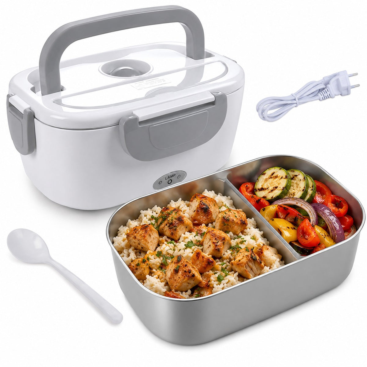Lunch Box Chauffante Électrique Nomade Haute Performance