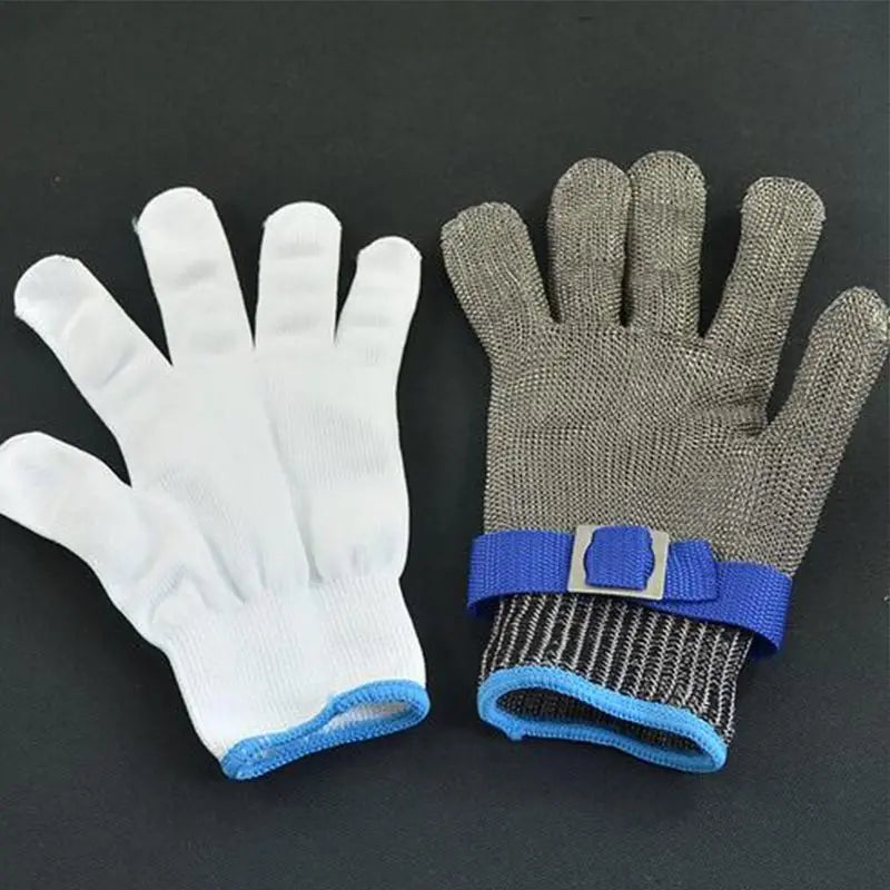 Gants Anti-Coupure Acier Inox