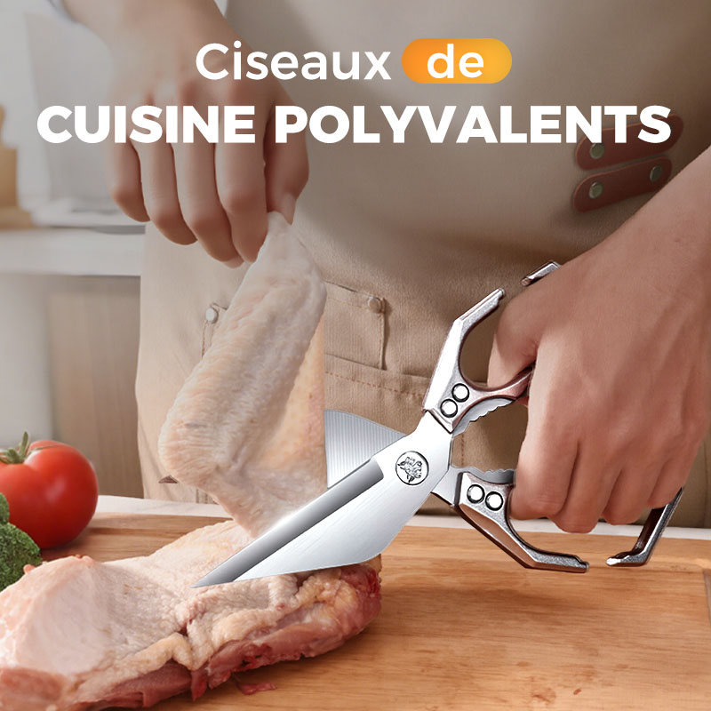 Ciseaux de Cuisine Ultra-Résistants
