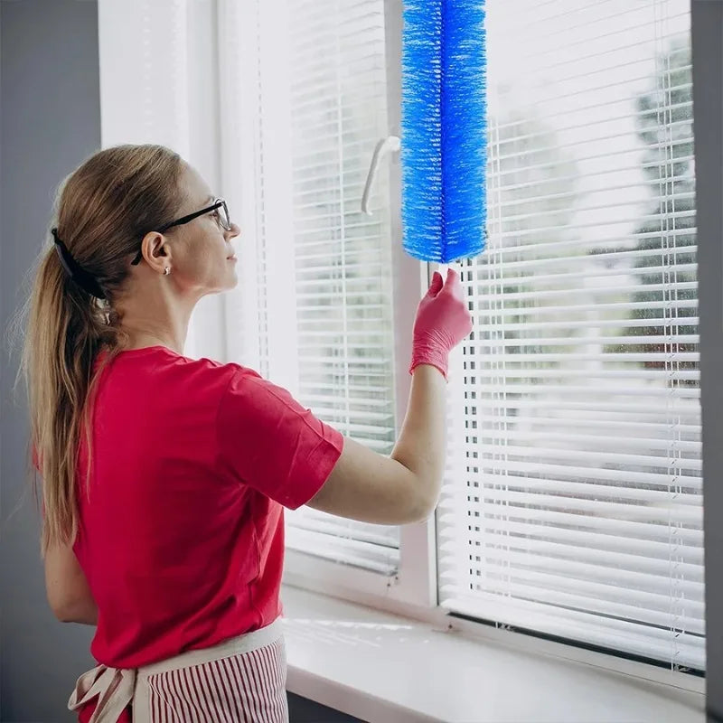 Brosse de Nettoyage Flexible Multifonctionnelle pour Ventilateurs et Stores