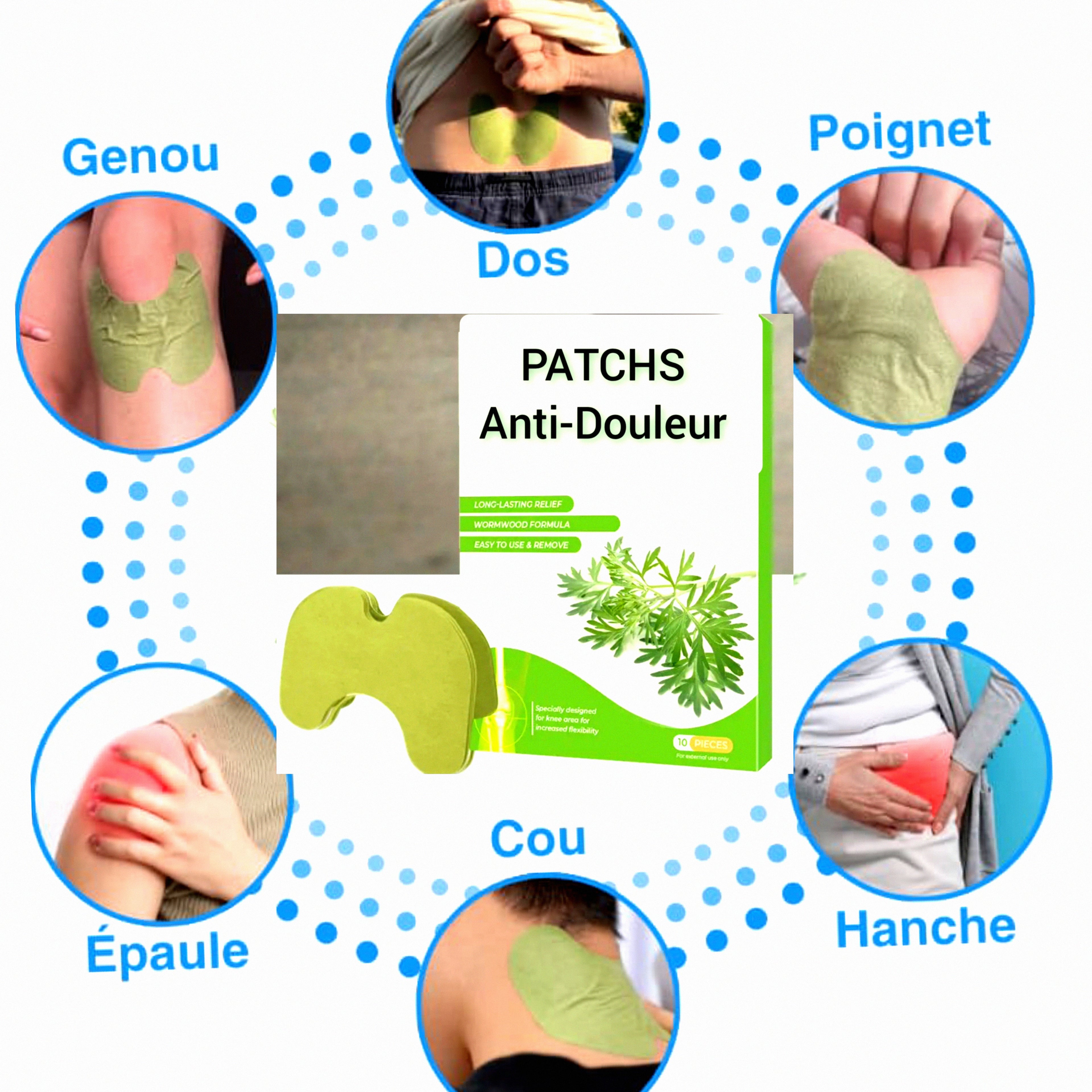 Patchs Anti-Douleur Magiques