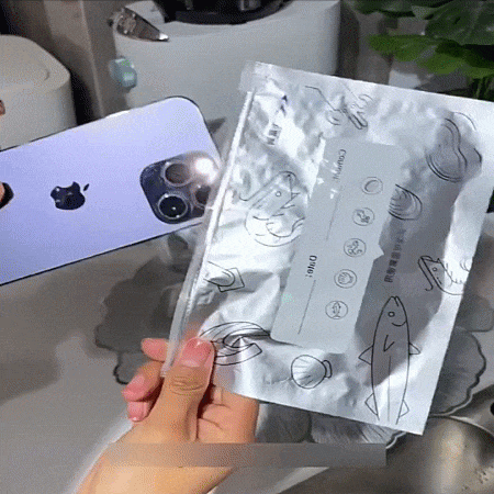 Sacs de Conservation Alimentaire_ Lavable et Réutilisable