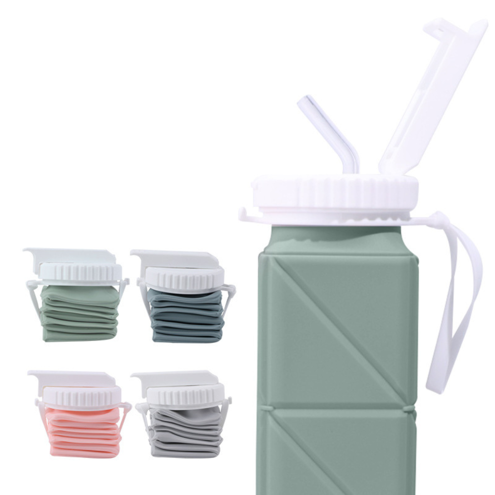 Gourde en Silicone Pliable