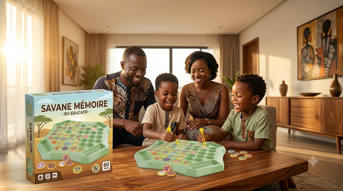 Jeu de Mémoire Intelligent – Le défi ludique qui rassemble toute la famille !