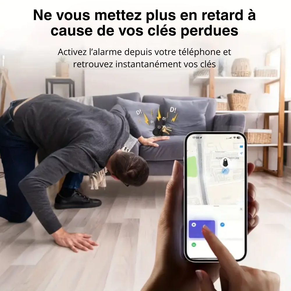 Porte-clés Localisateur  Intelligent Anti Perte