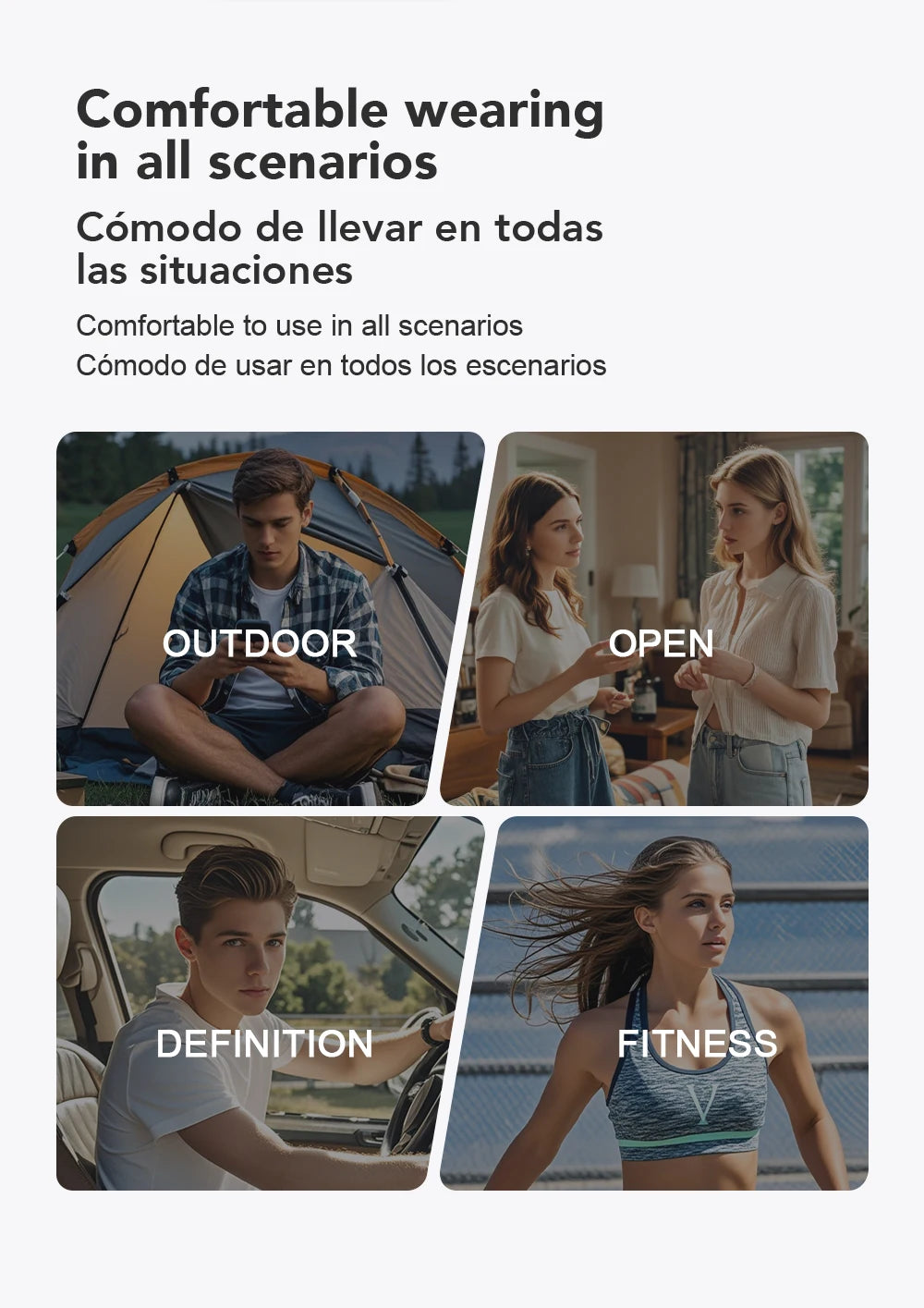 Écouteurs intelligents- Traducteur de 135 Langues en temps réel