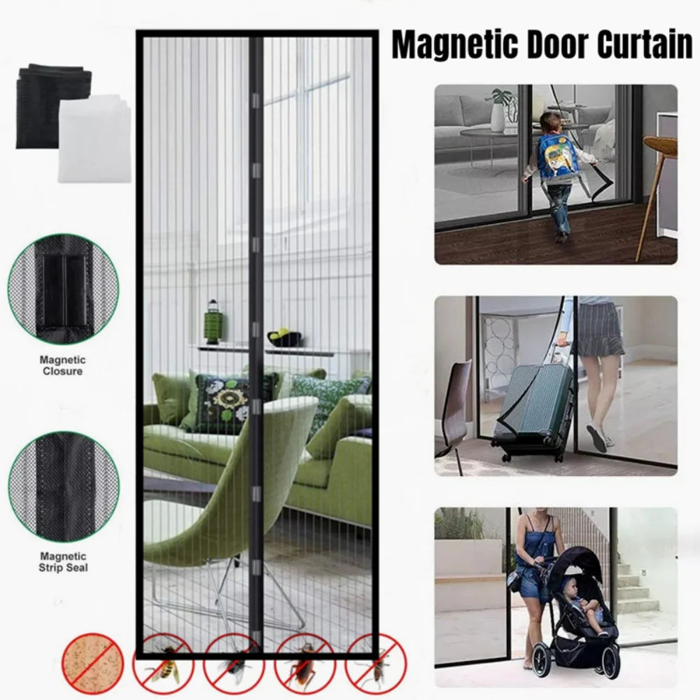 MOUSTIQUAIRE DE PORTE MAGNETIQUE