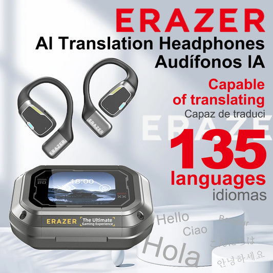 ERAZER XP Oreillettes Sans Fil Confort Voyage
