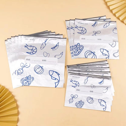 Sacs de Conservation Alimentaire_ Lavable et Réutilisable